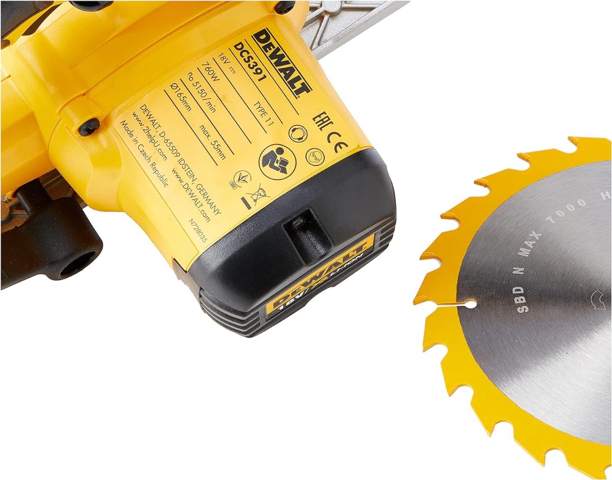 АКУМУЛАТОРЕН РЪЧЕН ЦИРКУЛЯР 18V DEWALT