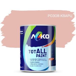 ЛЕКО TOTALL PAINT РОЗОВ КВАРЦ 0.6L