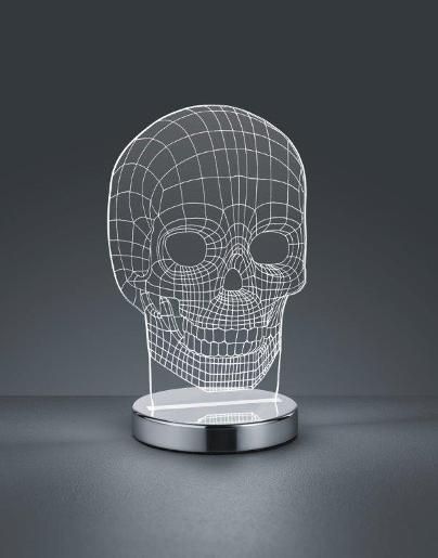 ЛАМПА НАСТОЛНА LED SKULL 7W 400LM 3000