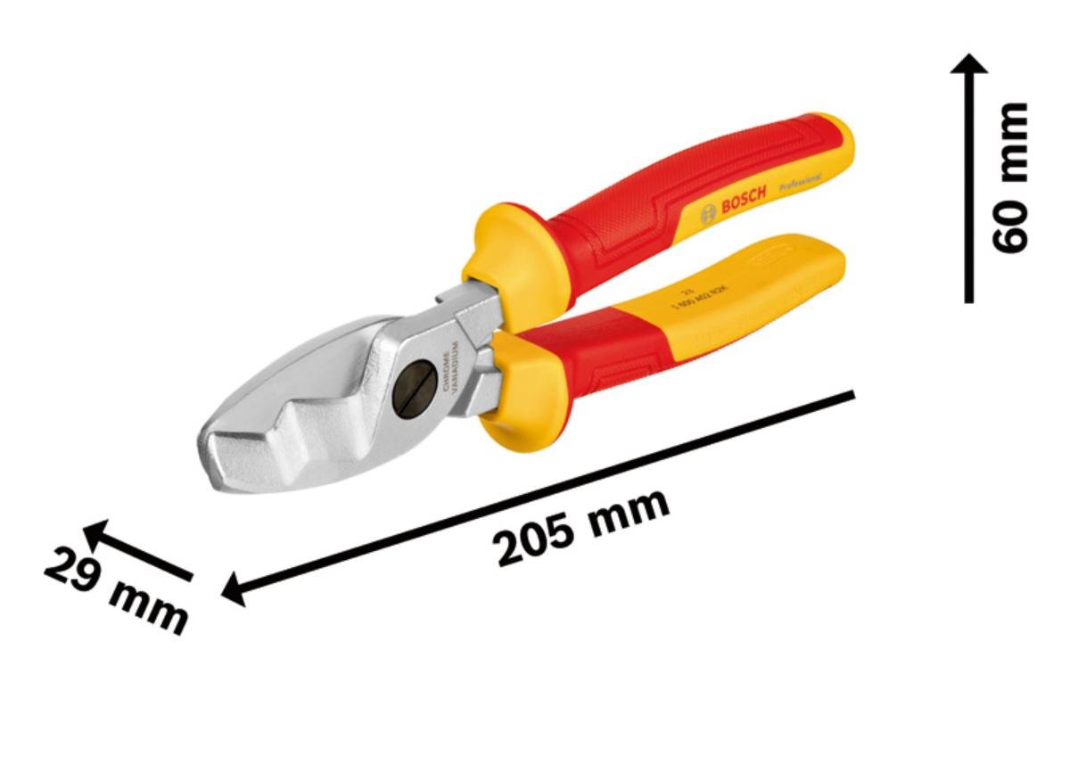 КЛЕЩИ ЗА РЯЗАНЕ НА КАБЕЛИ 200MM BOSCH