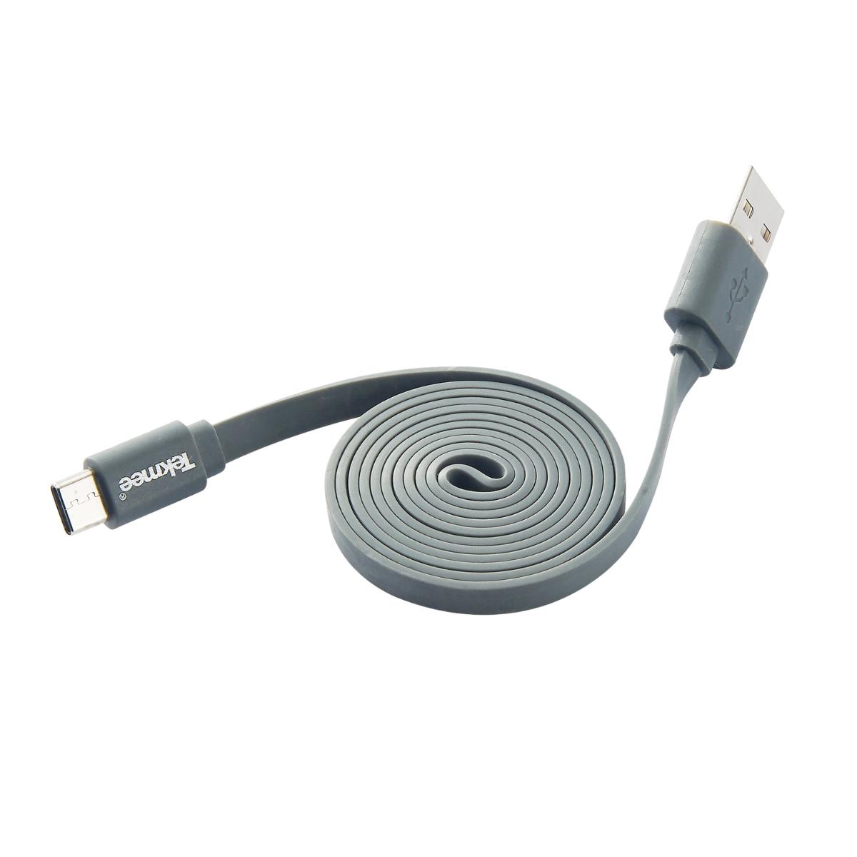 КАБЕЛ USB-USB-C 1М/2А TEKMEE