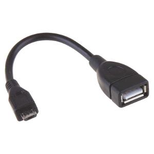 USB КАБЕЛ OTG  USB A/MIKRO USB 15СМ
