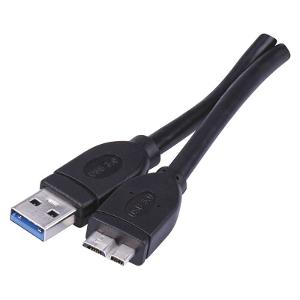 USB A MICRO B КАБЕЛ 3.0, 2М, ЧЕРЕН