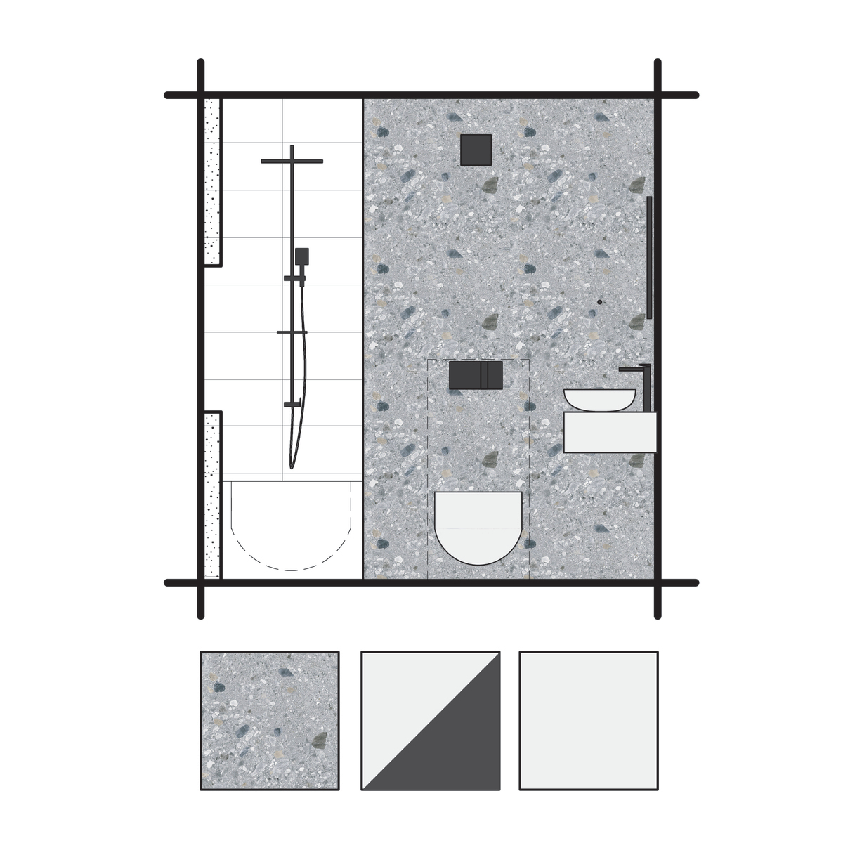 3D проект за баня